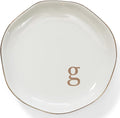 HOME SMILE Initials Ring Dish Jewery Tray by HOMESMILE