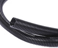 Alex Tech 25ft - 3/8 inch Split Wire Loom Tubing - Black by AlexTech
