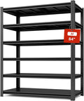 Extra Big/Large 55.12"Wide Father&I Industrial 6-Heavy-Dudy-Shelf-Rack Tall by SYLOUGH