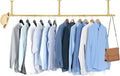 72inch Industrial Pipe Clothes Garment Rack Ceiling Mount by Oroonoko