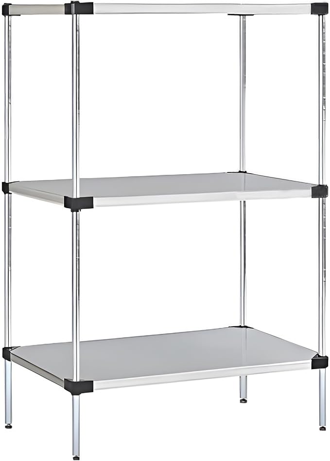 Omega Solid Stainless Steel Shelves by OmegaProductsCorporation