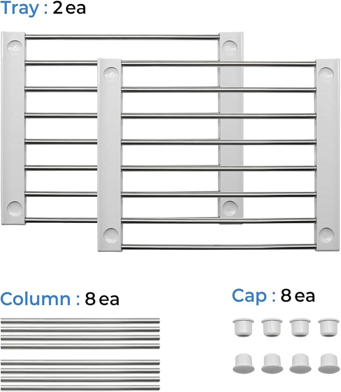 carrotez Cabinet Organizer Shelf, Kitchen Cabinet Organizers and Storage - Image 9