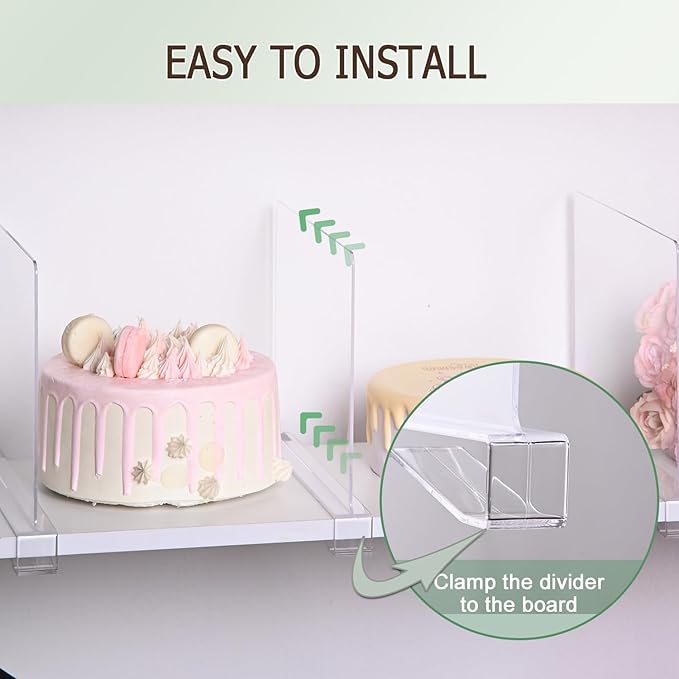Shelf Dividers for Closet Organization - Image 8