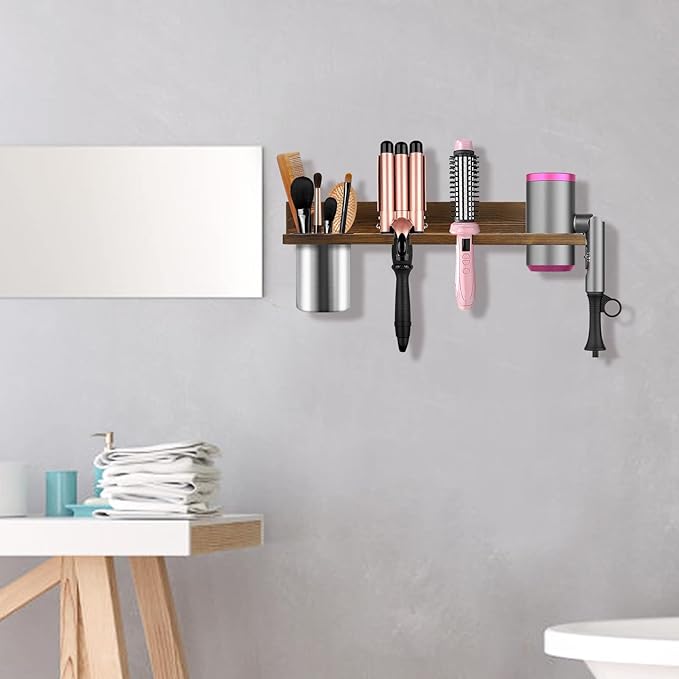 Hair Tool Organizer Wall Mounted - Image 7