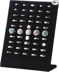 50 Slots Rings Display Stand, Ring Organizer Holder Stand by FocusOnJewelryDisplay