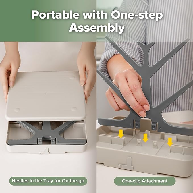 haakaa Portable Baby Bottle Drying Rack - Image 3