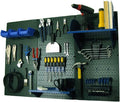 Wall Control Pegboard Organizer 4 ft. Metal Pegboard Standard Tool Storage Kit by Wall+Control