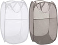 BATTOO Deluxe Strong Mesh Pop up Laundry Hamper Basket by BATTOO