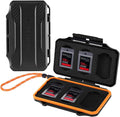 K&F Concept 6 Slots XQD Cfexpress Type-B Card Holder, Water-Resistant Memory by KFCONCEPT