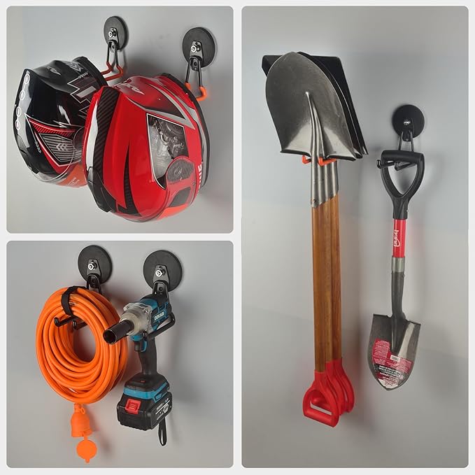 MUTUACTOR New Updated Super Strong Magnetic Hooks, 40lbs Anti-Scratch Large - Image 4