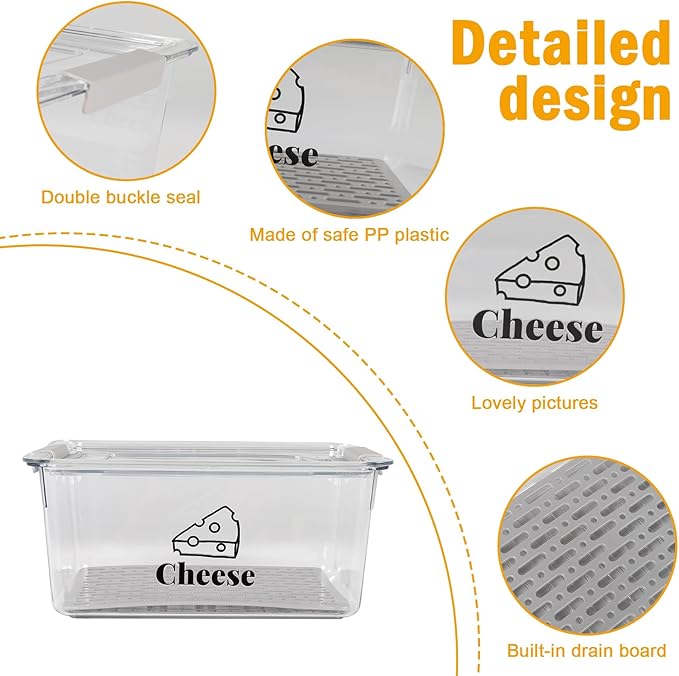 Cheese Container for Refrigerator - Image 2