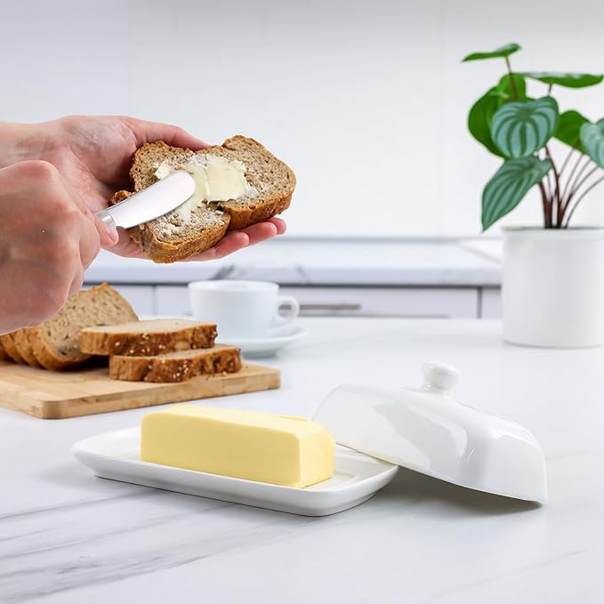 Zulay Kitchen Butter Dish With Lid - Image 4