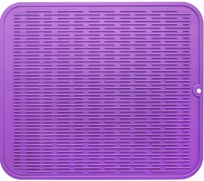 Silicone Dish Drying Mat for Multiple Usage, Easy clean, Eco-friendly, by MicoYang