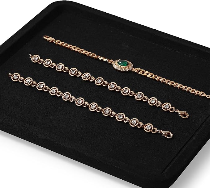 Microfiber Jewelry Display Flat Tray - Image 5
