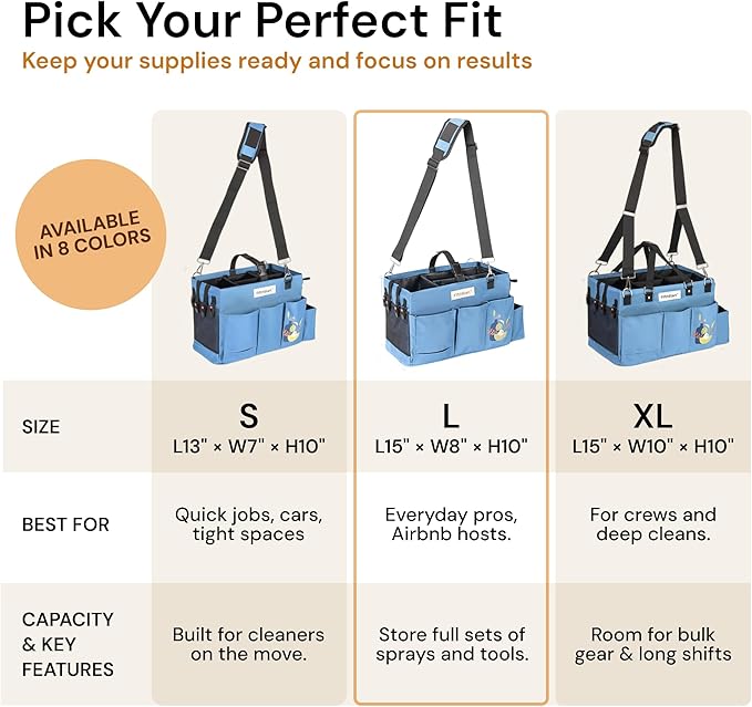 FifthStar Cleaning Caddy Bag for Professionals - Image 3