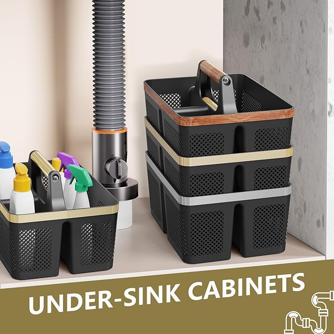 Shower Caddy Dorm Men: Plastic Bathroom Caddy Organizer - Image 6