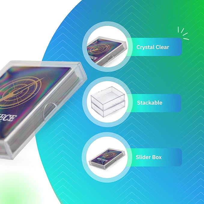 20 Pack Clear Acrylic Card Storage Boxes - Image 6