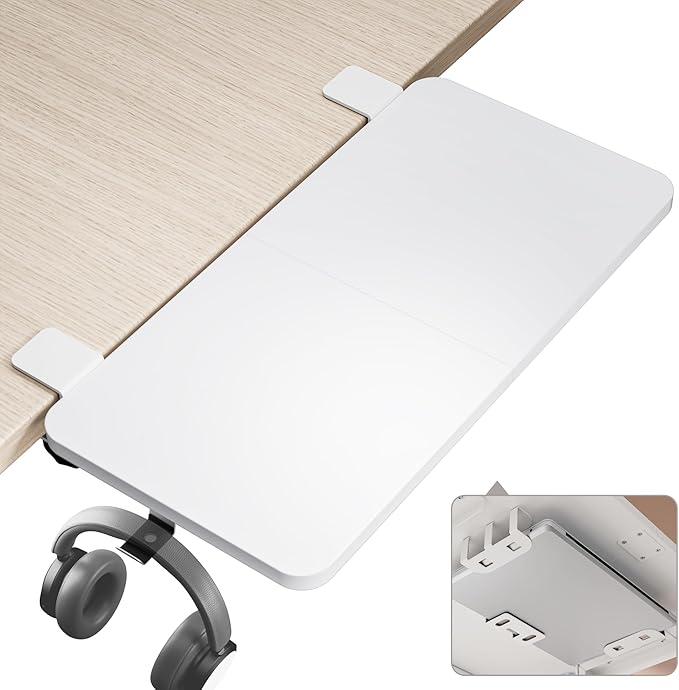 Desk Extender Tray, Desk Extension by Pegzone