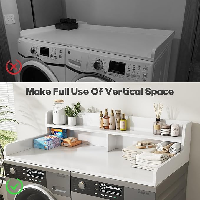 2-Tier Washer and Dryer Countertop - Image 7