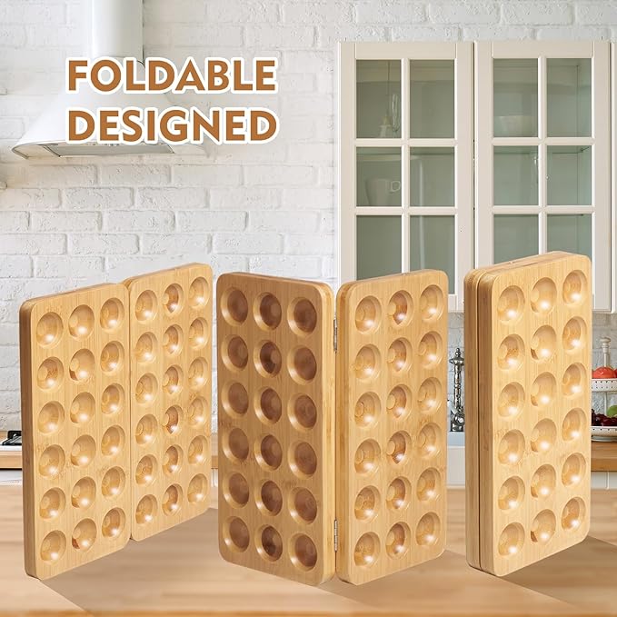 Egg Basket for Chicken Owners Egg Holder Countertop for Parents - Image 2