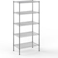 18" Deep x 30" Wide x 64" Height Wire Shelving Kit | 5-Tier | NSF Commercial by Regal+Altair