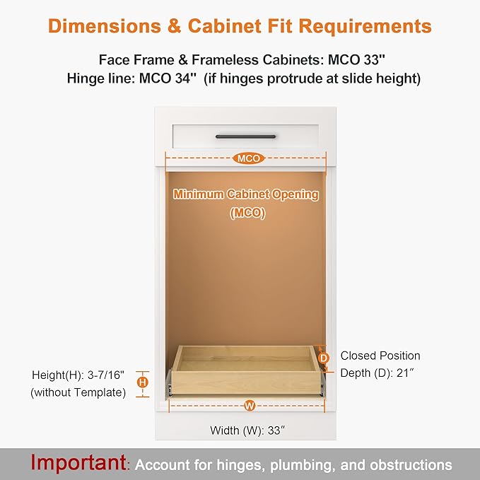 ALINE FURNITURE Pull Out Drawers - Image 5