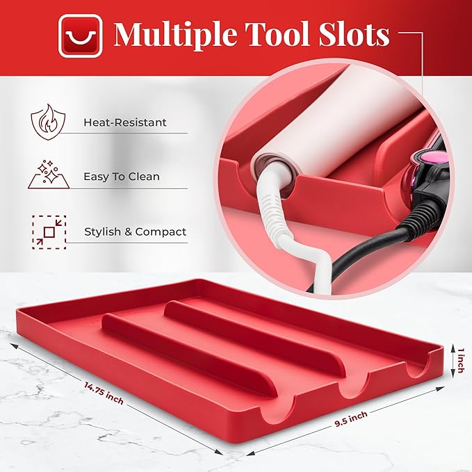 Hot Tools Organizer | Heat-Resistant Mat - Image 7