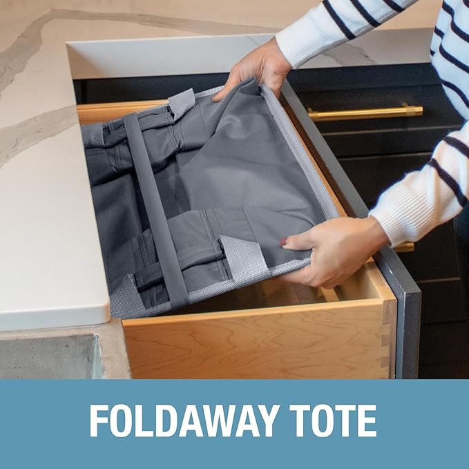 CleverMade Collapsible Laundry Basket Hamper - Image 5