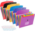 6 Pack Accordion File Organizer Expanding File Folder by CASAON