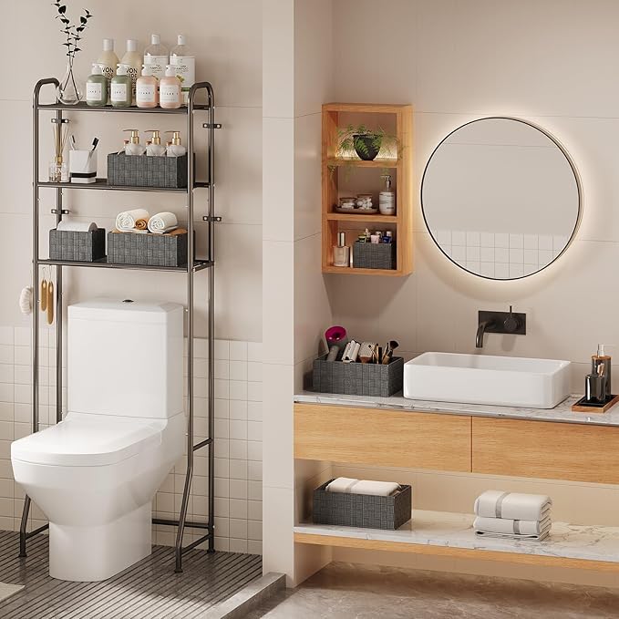 Woven Storage Baskets, Storage Bins, Cube Basket Container Baskets Storage - Image 8