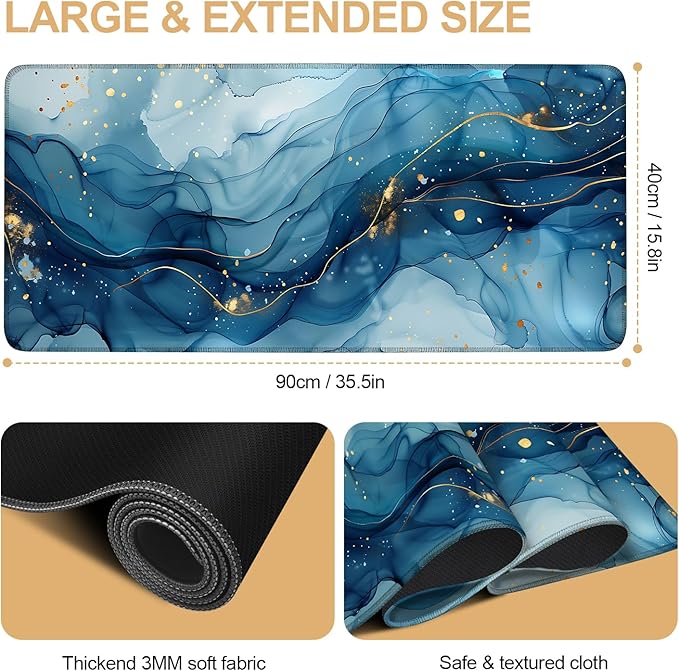 Large Mouse Pad, Extended Gaming Mouse Pad - Image 2