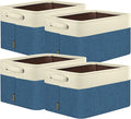 BALEINE 4 Pack Fabric Storage Bins by BALEINE