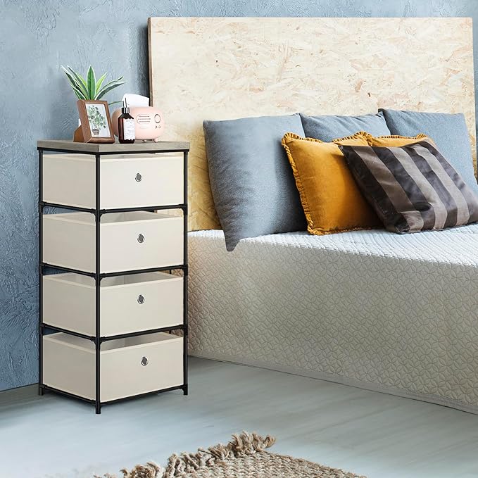 HAITRAL Fabric Storage Chest, Drawer Clothes Organizer - Image 7