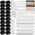 INCLY 320PCS Pegboard Accessories Organizer Kit, Peg Board Hooks Assortment by INCLY