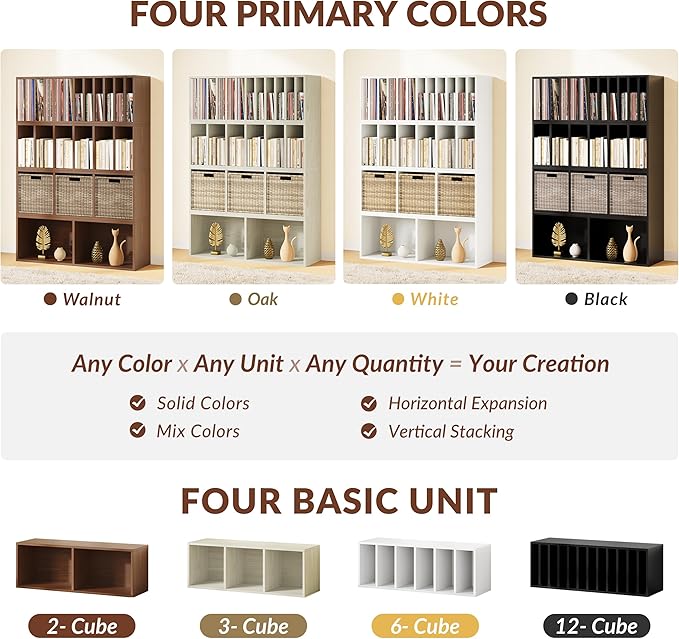 IOTXY DIY Modular Cube Bookcase - Image 5