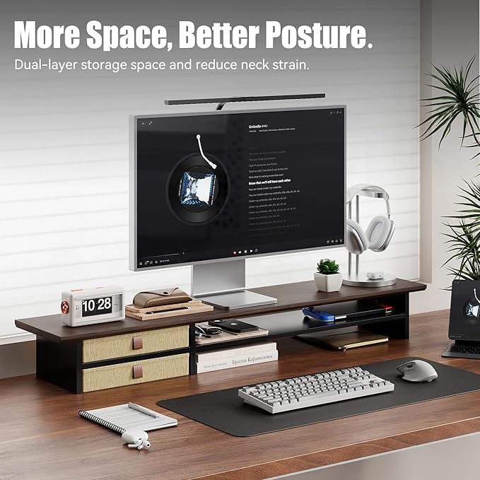Dual‑Tier Monitor Stand Riser - Image 2