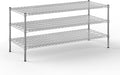 24" Deep x 60" Wide x 27" Height Wire Shelving Kit | 3-Tier | NSF Commercial by Regal+Altair