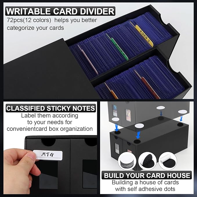 14000+ Card Storage Box, 2700+ Toploader Card Storage Box - Image 4