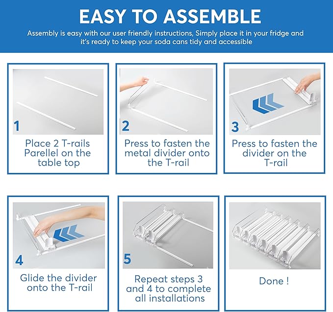 Dwella Drink Organizer for Fridge - Image 3