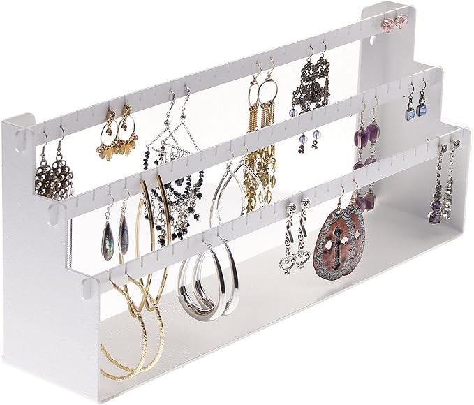 Angelynn's Freestanding or Wall Mounted Earring Holder Organizer Display by Angelynns
