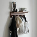 Entrance Coat Rack ，Coat Hooks, Wall-Mounted Wooden Hook Rack, Wall-Mounted by CreatedOn2005