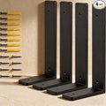 8"x 4"Shelf Brackets, die-cast Formation, Vertical Angle, Premium Alloy Metal by Firmetal