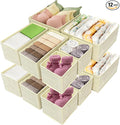 Clothes Organizer, Storage Drawer, 12 Piece Fabric Drawer Organizer Foldable by Unknown