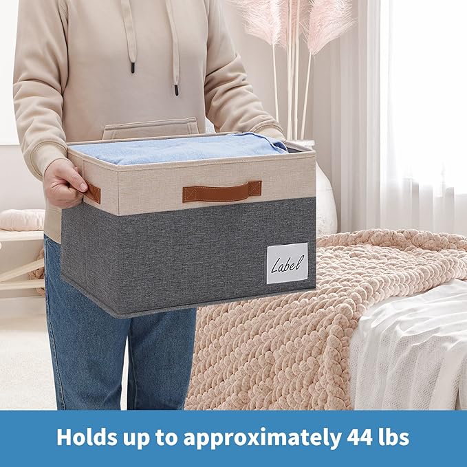 GhvyenntteS Large Storage Bins - Image 3