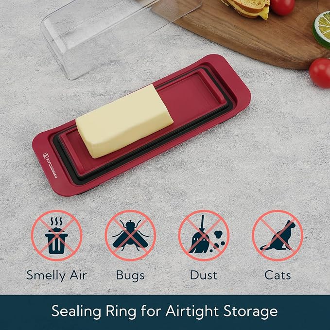 KITCHENDAO Airtight Butter Dish - Image 2