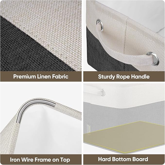 BALEINE 1 Pack Fabric Storage Bins - Image 4