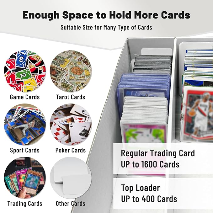 NUMINA 4 Pack 1800 Card High Capacity Storage Box - Image 2