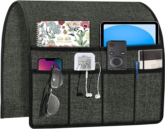 Joywell Remote Control Caddy for Chair Arm Couch Armrest Organizer Non Slip by Joywell