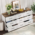 Fameill Dresser for Bedroom, 9 Drawer Wide Dresser Organizer by Fameill