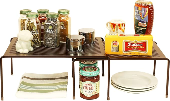 Deco Brothers Expandable Cabinet Shelf Organizer - Image 4